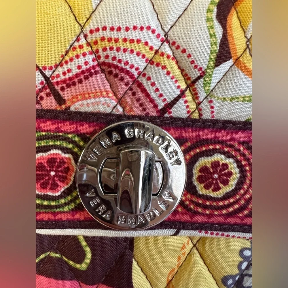 Vera Bradley, Julia Handbag - Handle & Crossbody Strap, Tropical Floral NWOT - Picture 6 of 6